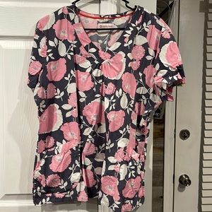 Womens scrub top